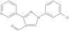 1-(3-Chlorophenyl)-3-(3-pyridinyl)-1H-pyrazole-4-carboxaldehyde