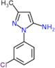 1-(3-chlorophenyl)-3-methyl-1H-pyrazol-5-amine