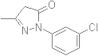 1-(3-Chlorophenyl)-3-methyl-2-pyrazolin-5-one