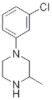 1-(3-CHLOROPHENYL)-3-METHYL-PIPERAZINE