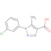 1H-1,2,3-Triazole-4-carboxylic acid, 1-(3-chlorophenyl)-5-methyl-