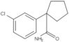 1-(3-Chlorophenyl)cyclopentanecarboxamide