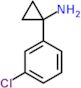 1-(3-chlorophenyl)cyclopropan-1-amine