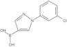 B-[1-(3-Chlorophenyl)-1H-pyrazol-4-yl]boronic acid