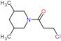 1-(3-chloropropanoyl)-3,5-dimethylpiperidine