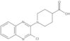 1-(3-Chloro-2-quinoxalinyl)-4-piperidinecarboxylic acid