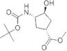 (1S,2S,4R)-N-BOC-1-Amino-2-hidroxiciclopentano-4-carboxilato de metilo