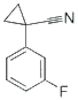 Cyclopropanecarbonitrile, 1-(3-fluorophenyl)-