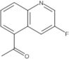 Ethanona, 1-(3-fluoro-5-quinolinil)-