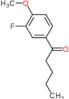 1-(3-Fluoro-4-methoxyphenyl)-1-pentanone