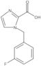 1-[(3-Fluorophenyl)methyl]-1H-imidazole-2-carboxylic acid