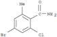 4-Bromo-2-chloro-6-methylbenzamide