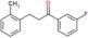 1-Propanone, 1-(3-fluorophenyl)-3-(2-methylphenyl)-