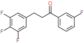 1-Propanone, 1-(3-fluorophenyl)-3-(3,4,5-trifluorophenyl)-