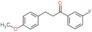 1-(3-fluorophenyl)-3-(4-methoxyphenyl)propan-1-one