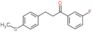 1-(3-fluorophenyl)-3-(4-methylsulfanylphenyl)propan-1-one