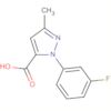 1H-Pyrazole-5-carboxylic acid, 1-(3-fluorophenyl)-3-methyl-