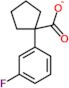 1-(3-fluorophenyl)cyclopentanecarboxylate