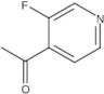 3-Fluoro-4-acetylpyridine
