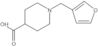 1-(3-Furanylmethyl)-4-piperidinecarboxylic acid