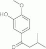 1-(3-hydroxy-4-methoxyphenyl)-3-methylbutan-1-one