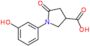 1-(3-hydroxyphenyl)-5-oxopyrrolidine-3-carboxylic acid