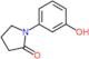 1-(3-hydroxyphenyl)pyrrolidin-2-one