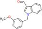 1-(3-methoxybenzyl)-1H-indole-3-carbaldehyde