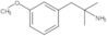 3-Methoxy-α,α-dimethylbenzeneethanamine