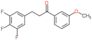 1-(3-methoxyphenyl)-3-(3,4,5-trifluorophenyl)propan-1-one