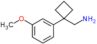 [1-(3-methoxyphenyl)cyclobutyl]methanamine