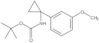 1,1-Dimethylethyl N-[1-(3-methoxyphenyl)cyclopropyl]carbamate