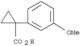 Cyclopropanecarboxylicacid, 1-(3-methoxyphenyl)-