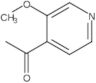 1-(3-Methoxy-4-pyridinyl)ethanone