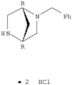 2,5-Diazabicyclo[2.2.1]heptane,2-(phenylmethyl)-, hydrochloride (1:2), (1R,4R)-