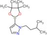 1-(3-methylbutyl)-5-(4,4,5,5-tetramethyl-1,3,2-dioxaborolan-2-yl)-1H-pyrazole