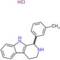 1-(3-methylphenyl)-2,3,4,9-tetrahydro-1H-beta-carboline hydrochloride (1:1)