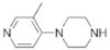 Piperazine, 1-(3-methyl-4-pyridinyl)- (9CI)