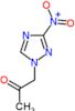 1-(3-nitro-1H-1,2,4-triazol-1-yl)propan-2-one