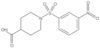 1-[(3-Nitrophenyl)sulfonyl]-4-piperidinecarboxylic acid