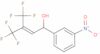 1-(m-Nitrophenyl)-4,4,4-trifluoro-3-trifluoromethyl-2-buten-1-ol