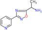1-(3-pyridin-3-yl-1,2,4-oxadiazol-5-yl)ethanamine
