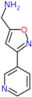 1-[3-(pyridin-3-yl)-1,2-oxazol-5-yl]methanamine
