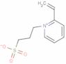 Pyridinium, 2-ethenyl-1-(3-sulfopropyl)-, inner salt