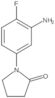 1-(3-Amino-4-fluorophenyl)-2-pyrrolidinone