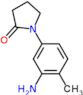 1-(3-amino-4-methylphenyl)pyrrolidin-2-one