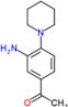 1-[3-Amino-4-(1-piperidinyl)phenyl]ethanone