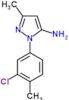 1-(3-chloro-4-methylphenyl)-3-methyl-1H-pyrazol-5-amine