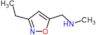 1-(3-ethylisoxazol-5-yl)-N-methyl-methanamine