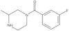 (3-Fluorophenyl)(3-methyl-1-piperazinyl)methanone